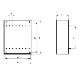 Trafo inkapsulirani 6VA 230V/2x24V 2x0,12A PCB