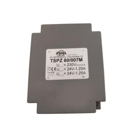 Trafo inkapsulirani 60VA 230V/2x24V 2x1,25A PCB