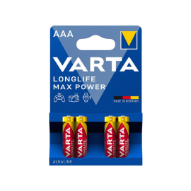 Baterija alkalna LR03 AAA 1,5V Varta Max Power BL4