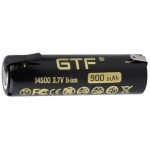 Baterija litij-ion 14500 AA 3,7V 900mA+kontakt GTF