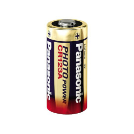 Baterija litij CR123A 3V foto Panasonic BL1