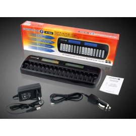 Punjač baterija NC-1600; 16x AA/AAA + auto utikač-