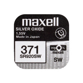 Baterija silver-oxid 371 SR920SW 1,55V Maxell- - -