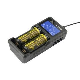 Punjač USB LCD Litij-ion baterija VC2 Xtar