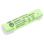 Baterija NIMH AAA 1,2V 800mAh + U kontakt GP- - - 