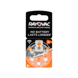 Baterija cink-zrak A13; 1,45V RAYOVAC special BL6