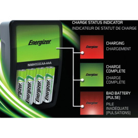 Punjač baterija NiMh Energizer Maxi + 4xAA 2000mAh