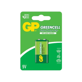 Baterija cink-ugljik 6F22 9V blok GP