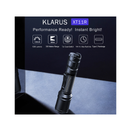 Svjetiljka Klarus XT11R; ACCU, 1300lm, 300m, IPX8