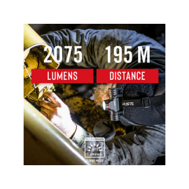 Svjetiljka COAST XPH34R ACCU naglavna 2075lm fokus