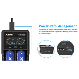 Punjač USB LCD Litij-ion/NIMH baterija VC2SL Xtar