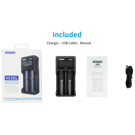 Punjač USB LCD Litij-ion/NIMH baterija VC2SL Xtar