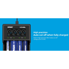 Punjač USB LCD Litij-ion Ni-MH baterija VC4SL Xtar
