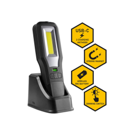Svjetiljka LED radna s magnetom WL-600R ACCU 550lm