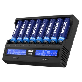 Punjač USB LCD Litij-ion Ni-MH baterija VC8 Xtar