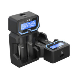 Punjač USB LCD Litij-ion Ni-MH baterija X2 Xtar