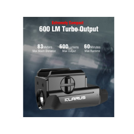 Svjetiljka za pištolj Klarus GL1; ACCU, 600lm, 83m