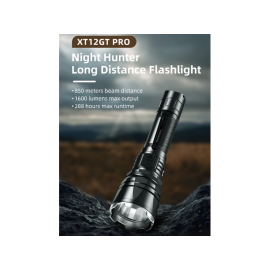 Svjetiljka Klarus XT12GT PRO SET; ACCU 1600lm 805m