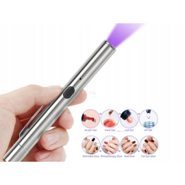 Svjetiljka LED UV 1,5x12,5cm; punjiva na USB