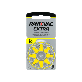 Baterija cink-zrak A10; 1,45V RAYOVAC extra BL8