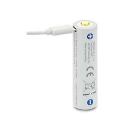 Baterija litij-ion 18650 3,7V 3500mAh microUSB PCB
