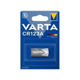 Baterija litij CR123A 3V foto Varta BL1