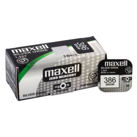 Baterija silver-oxid 386 SR43SW 1,55V Maxell