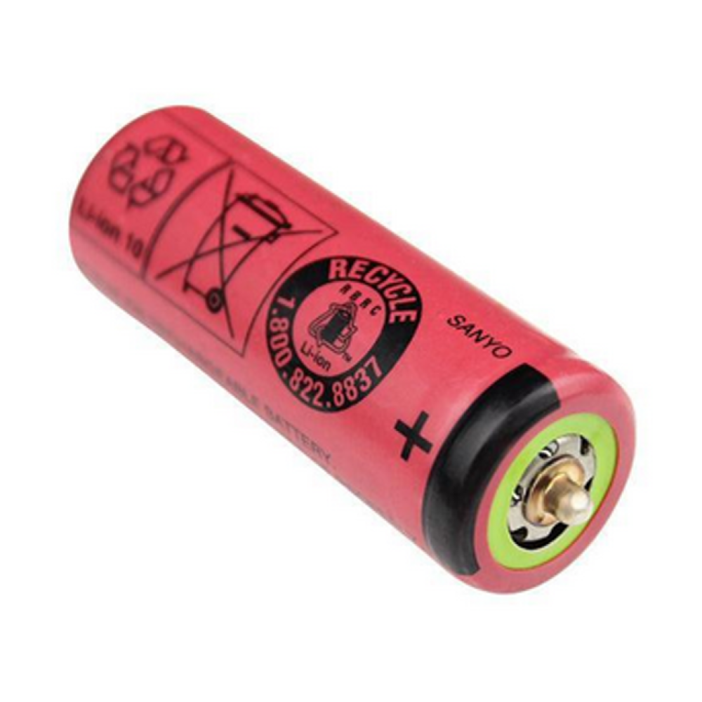 Baterija litij-ion 18500 +1pin 3,6V 1300mAh Sanyo