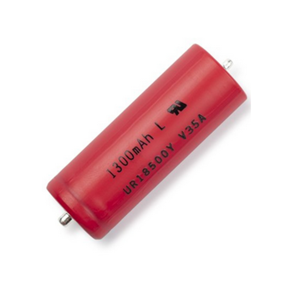 Baterija litij-ion 18500 +2pin 3,6V 1300mAh Sanyo