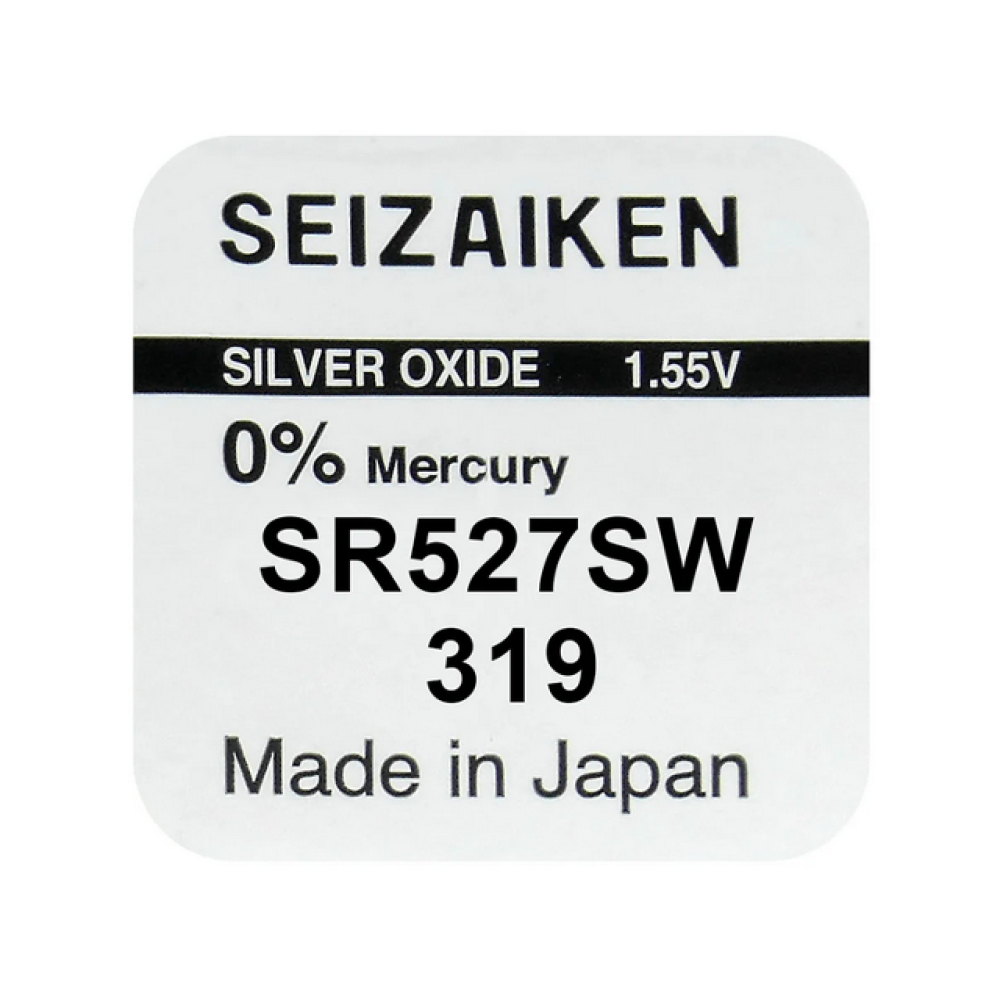 Baterija silver-oxid 319 SR527SW 1,55V Seiko