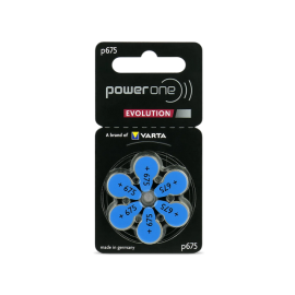 Baterija cink-zrak A675; 1,45V Power One Varta BL6