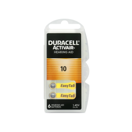 Baterija cink-zrak A10; 1,45V Duracell Activ BL6