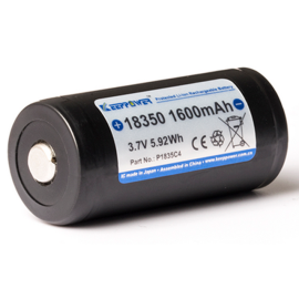 Baterija litij-ion 18350 3,7V 1600mAh PCB Keeppowe