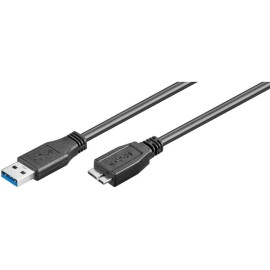 Kabel USB 3.0 A muški / Micro-B muški; 0,5m