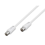 Kabel koaks ravni 7,5m bijeli