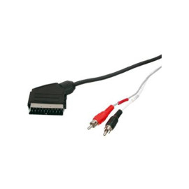 Kabel SCART / činčx2 muški; 1,5m