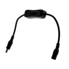 Kabel DC 5,5x2,1 s prekidačem; 30cm