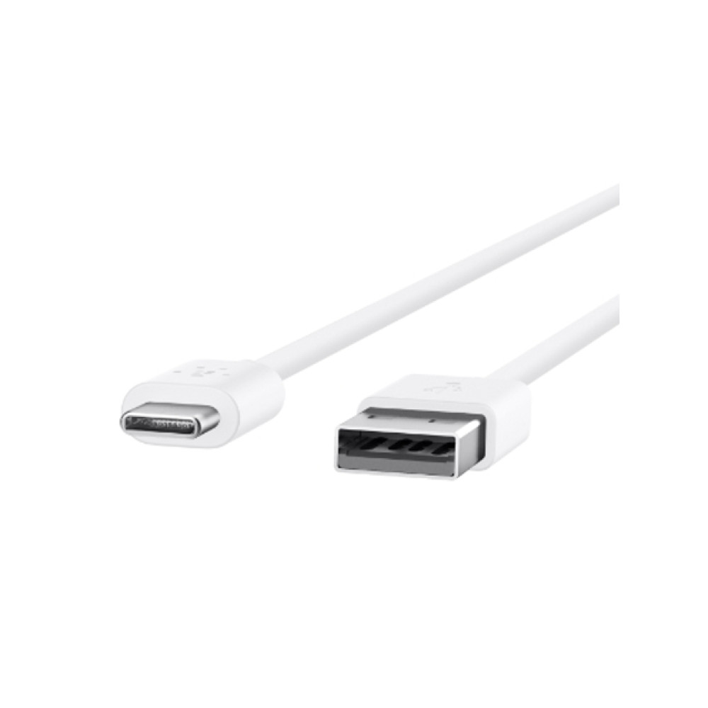 Kabel USB 2.0 A muški / USB-C™; bijeli; 1,2m Kabel USB 2.0 A muški / USB-C™; bijeli; 1,2m
