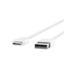 Kabel USB 2.0 A muški / USB-C™; bijeli; 1,2m