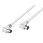 Kabel koaks kutni 1,5m bijeli