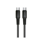 Kabel USB-C muški / USB-C muški QC 1,2m; 5A kevlar