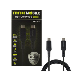 Kabel USB 2.0 A muški / USB-C™; 1m; 3A kevlar