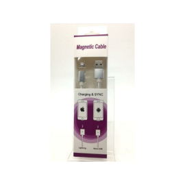 Kabel USB A muški / Micro-B & iPhone; magnetni 1m