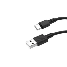 Kabel USB 2.0 A muški / USB-C X29; 1m; crveni