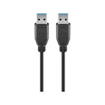 Kabel USB 3.0 A muški / A muški; 1m crni