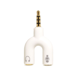 Adapter 3,5 stereo muški 4p / 2x3,5 stereo ženski