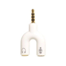 Adapter 3,5 stereo muški 4p / 2x3,5 stereo ženski