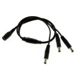 Kabel DC 5,5x2,1 3x muški / ženski; 0,4m