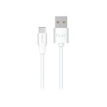Kabel USB 2.0 A m / USB-C; HYTECH 2,4A; 2m; bijeli
