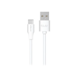 Kabel USB 2.0 A m / USB-C; HYTECH 2,4A; 1m; bijeli